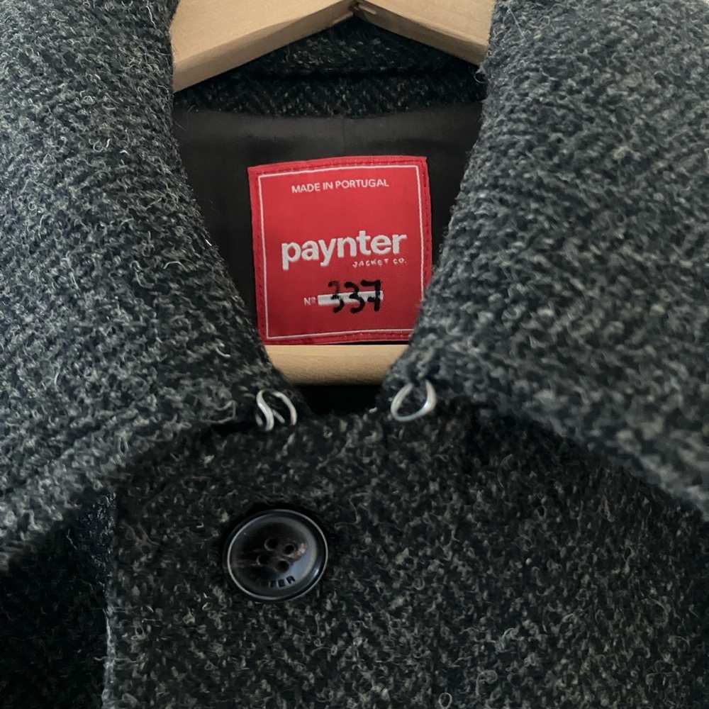 Men’s Paynter Harris Tweed Overcoat - Picture 5 of 8